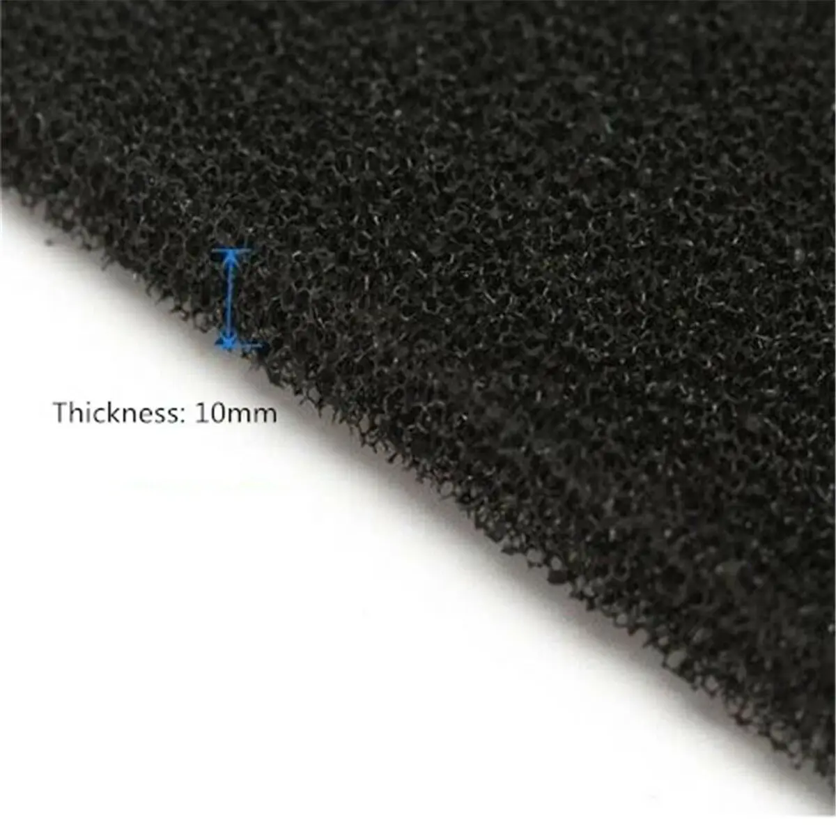 

Wholesale 10Pcs Square Universal Activated Carbon Air Filter Sponge Foam Pad 12.8CM