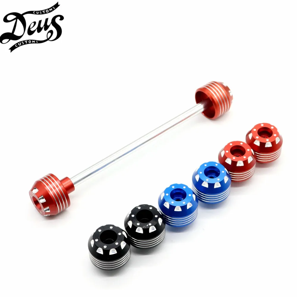 

Motorcycle Accessories Wheel Protector CNC POM Front Axle Fork Crash Slider For BMW F800 R/S/ST 2005-2018 Black Red Blue
