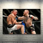 Hd Печатный Conor McGregor мотивационный боксерский холст живопись постер дюймовая картина для гостиной декоративная рамка