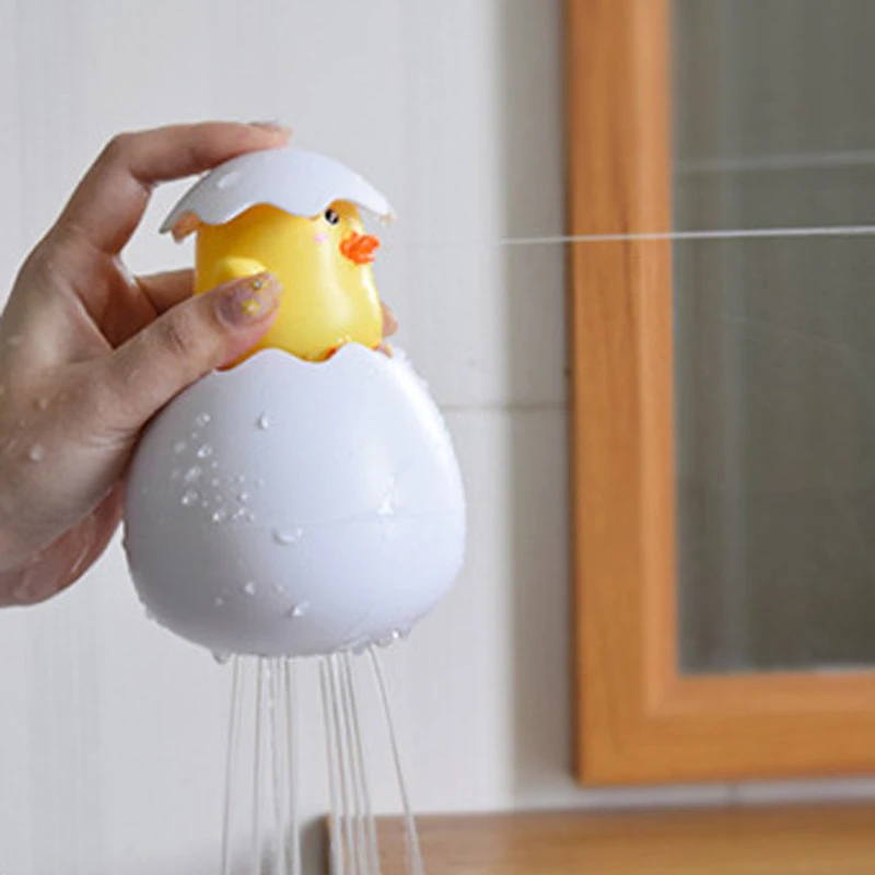 Игрушки для ванной дождь маленькая Желтая утка игрушка игр в воде детский