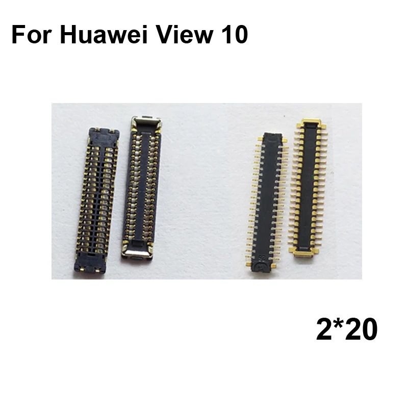 

Коннектор FPC для Huawei View 10, ЖК-дисплей на гибком кабеле, материнская плата для Huawei View10, 2 шт.