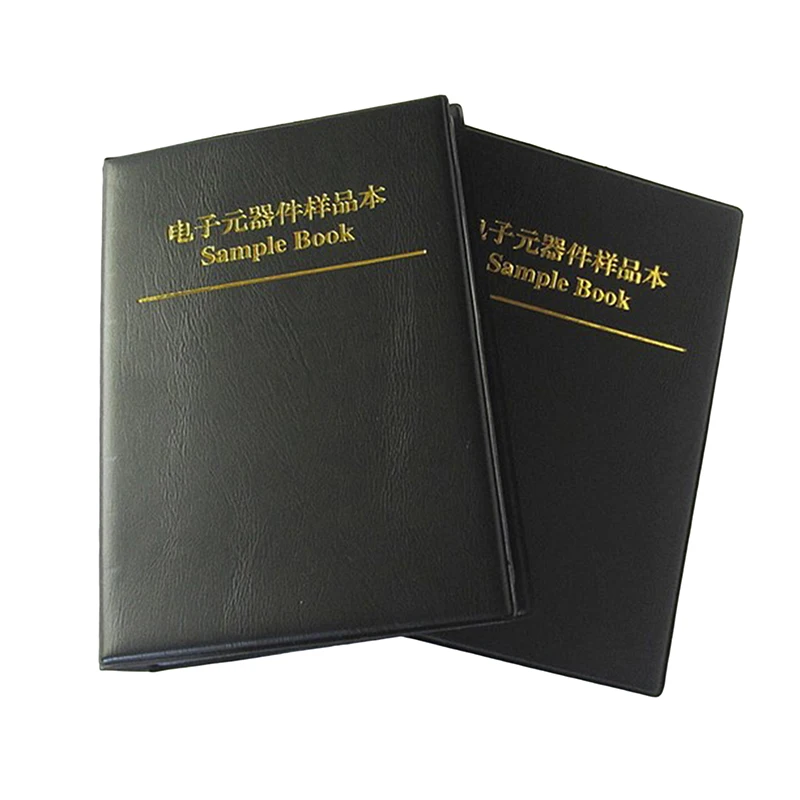 

Electronic Component Resistor Capacitor Inductor Empty Sample Book Blank SMD Components Empty Sample Book
