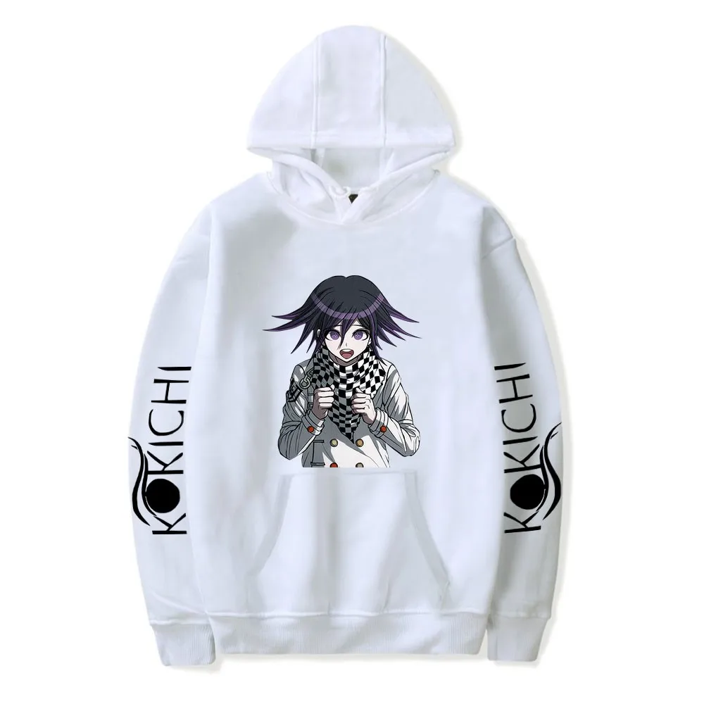 

Толстовка Kokichi Ouma, Модные свитшоты в стиле Харадзюку, свитшоты в стиле данганронпа для мужчин и женщин, толстовки в стиле Харадзюку, Мужской ...