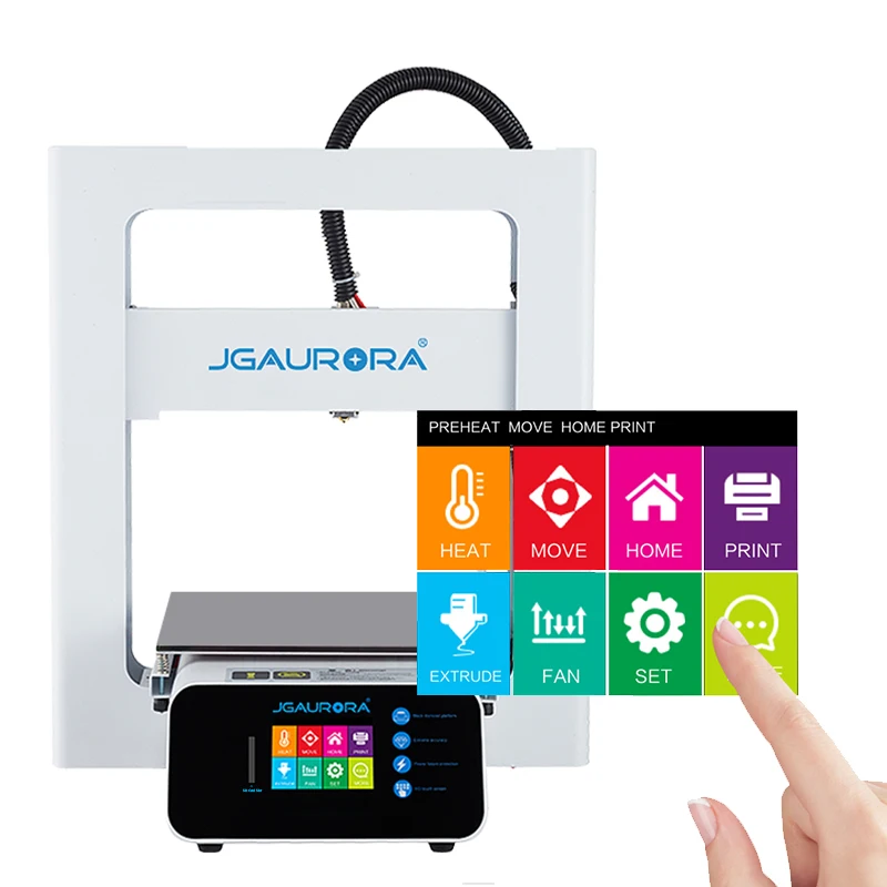 3D принтер JGMAKER A3S полностью металлический простой в сборке высокая точность