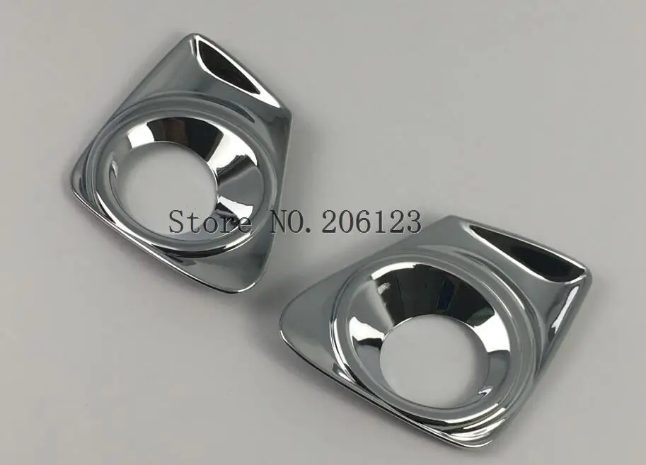 Автомобильный Стайлинг крышка ABS хромированная лампа передний противотуманный