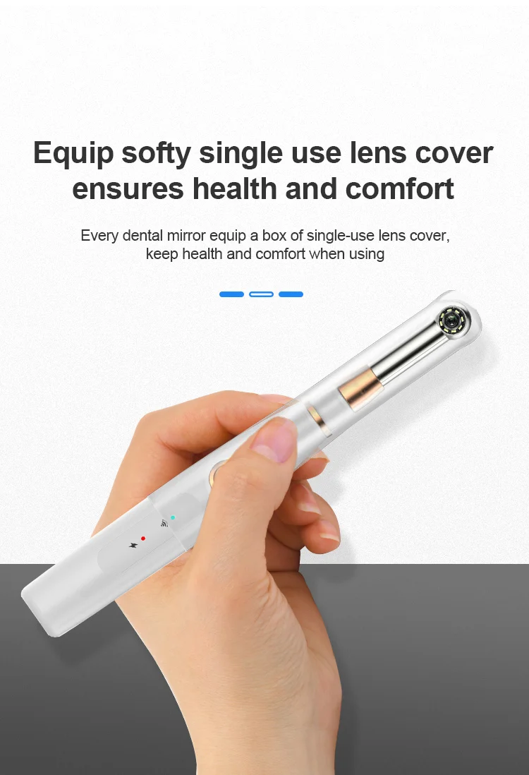 Оральная стоматологическая интраоральная камера HD 720P WIFI эндоскоп зеркало для