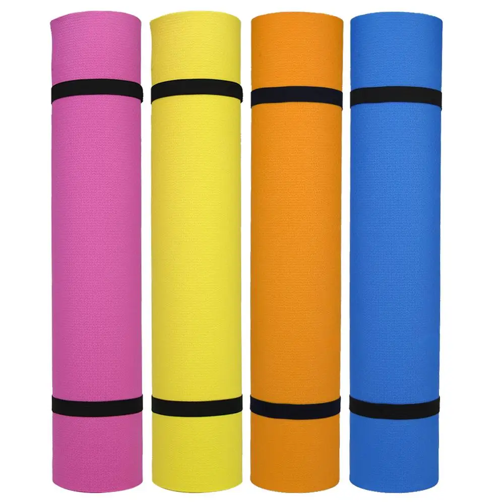 6 мм 4 толстые коврики для йоги EVA высокая плотность унисекс нескользящий Йога