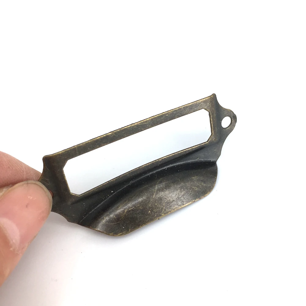 20 шт. 69*29 мм античный бронзовый шкаф для документов аппаратные этикетки рамка