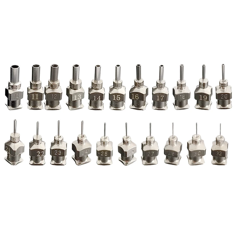 Дозатор игл из нержавеющей стали металлический 10 г-27 г 1/4 дюйма 5 шт. | Инструменты