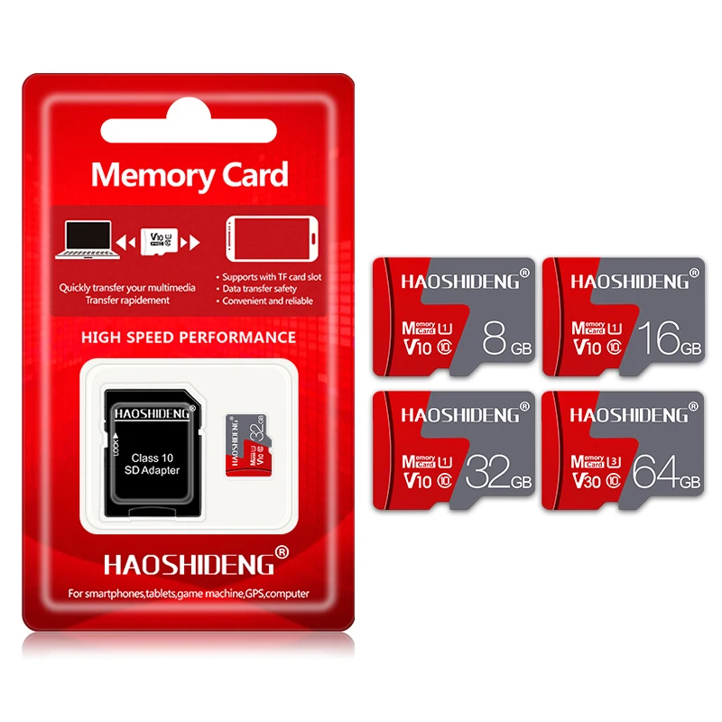 Настоящее Качество, карта Micro SD, 4 ГБ/8 ГБ/16 ГБ/32 ГБ/64 Гб/128 ГБ, карта памяти, класс 10, флеш-карты TF, мини-карта, карта памяти