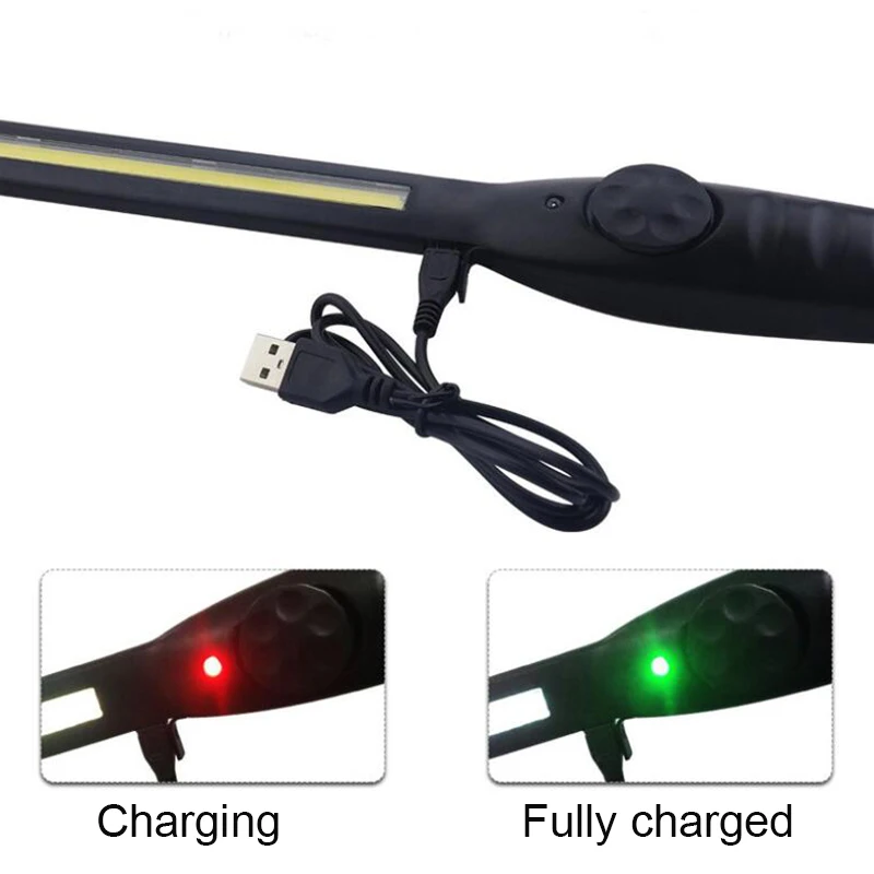 

Portable Flexible COB LED Work Light UV Sterilization Lamp Emergency Flashlight