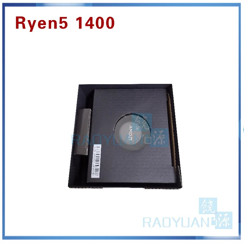 Процессор AMD Ryzen 5 1400 R5 1400 R5-1400 3,2 ГГц четырехъядерный процессор YD1400BBM4KAE разъем AM4 с охлаждающим вентилятором