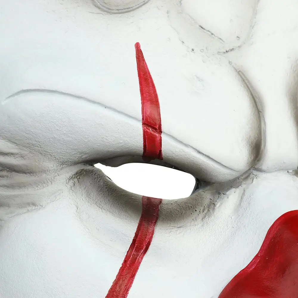 Смола Хэллоуин косплей костюм реквизит фестиваль белая маска игрушки для