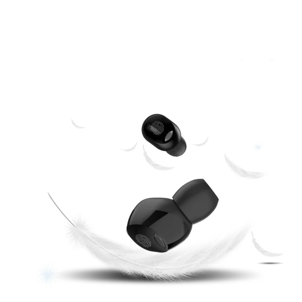 

1 Pair Wireless Digital Display In-ear Headset TWS Touch Control Bass Headphones Wireless Outdoor Breathing Light Headphones wit