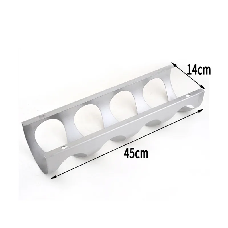 

Free Shipping 4 Bottle wine Rack Stainless Steel Wall Mounted Wine Rack Iron Decorative Wall mounted Wine Racks(33-4)