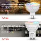 Miboxer 4 Вт RGB + CCT Светодиодный прожектор FUT103 GU10 FUT104 MR16 Светодиодный ная лампа для спальни, ресторана, гостиной, освещение для комнаты готовки