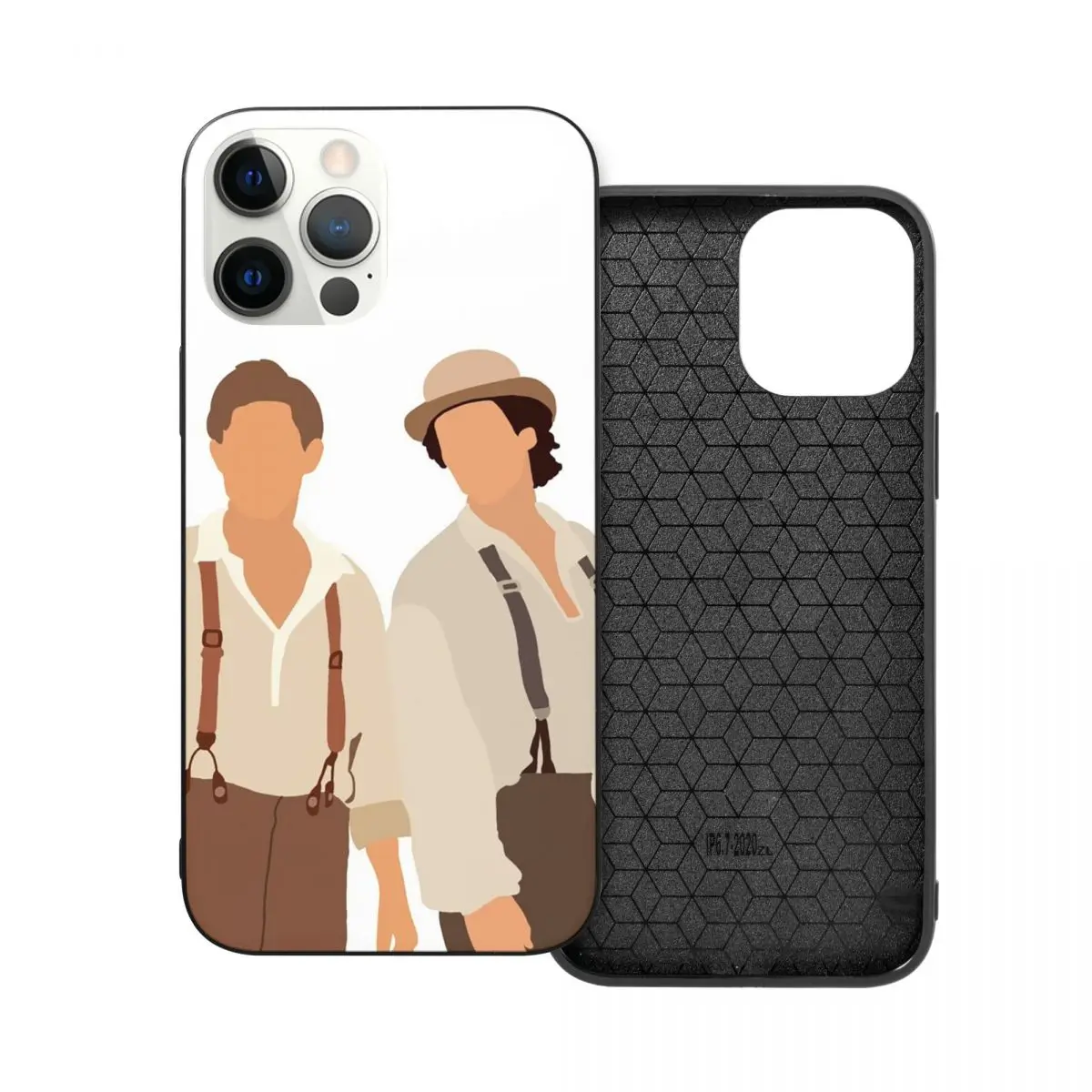 

Стеклянный чехол из ТПУ для телефона iPhone 12 11 Xs Xr X Pro Max Mini 7 8 Se2 Plus 6 6S с деймоном и Стефаном 1864