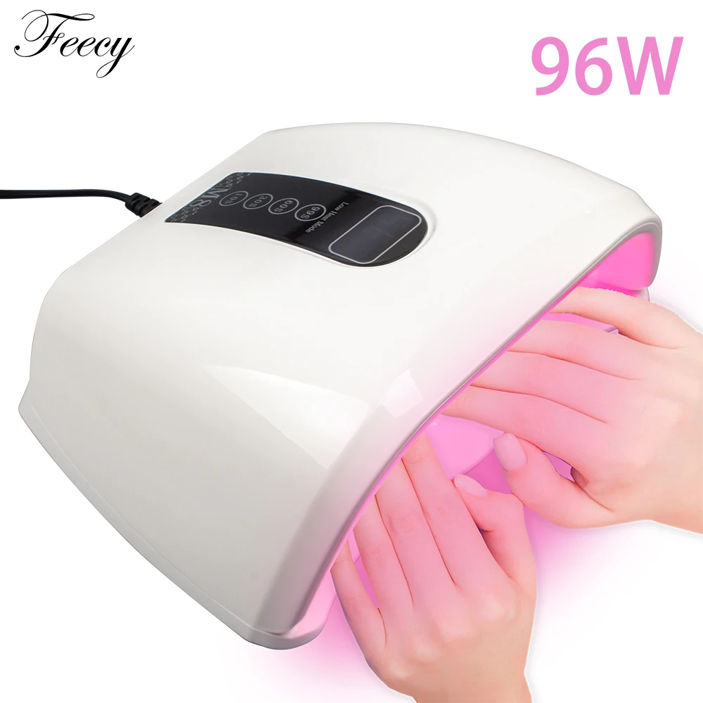 168 Вт Профессиональная светодиодная УФ лампа для ногтей профессиональная