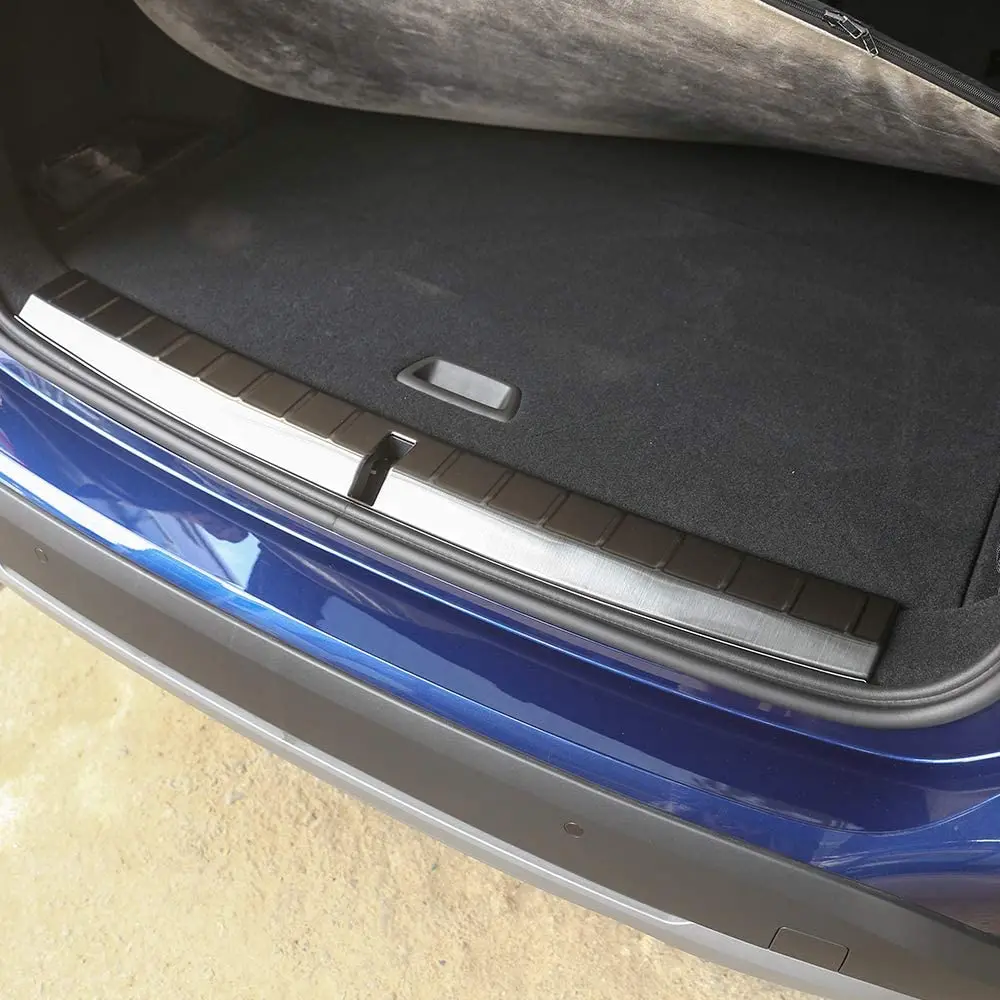 

304 защитная пластина для заднего бампера из нержавеющей стали для BMW X1 F48 2016 2017