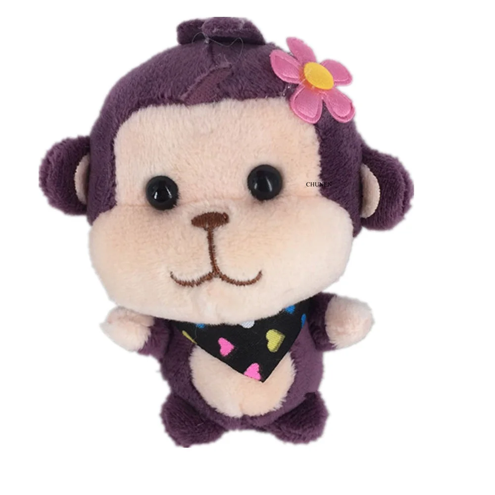 

Little Cute New Monkey Stuffed Key Chain Plush Toy , Kid's Animal Doll