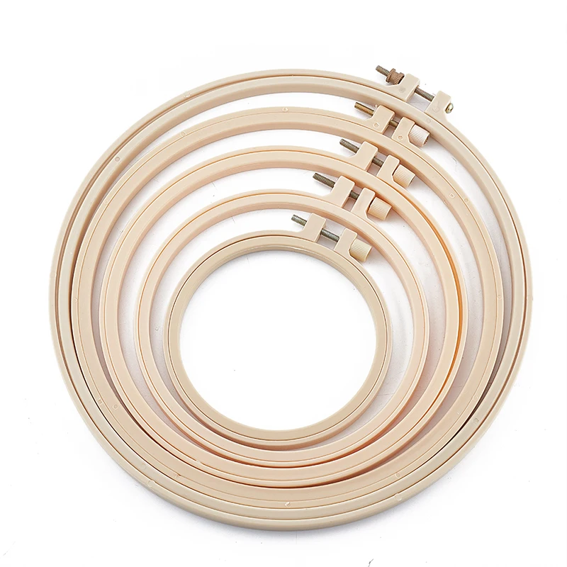 

1pc Embroidery Cross-Stitch Wooden Frame Hoop Circle Embroidery Shed hand