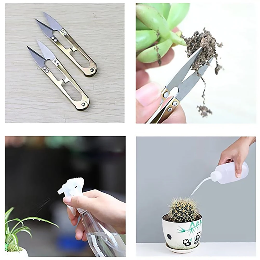 

14pcs Mini Garden Hand Tools Transplanting Outdoor Bonsai Tools Planting Flower Succulent Miniature Gardening Tools