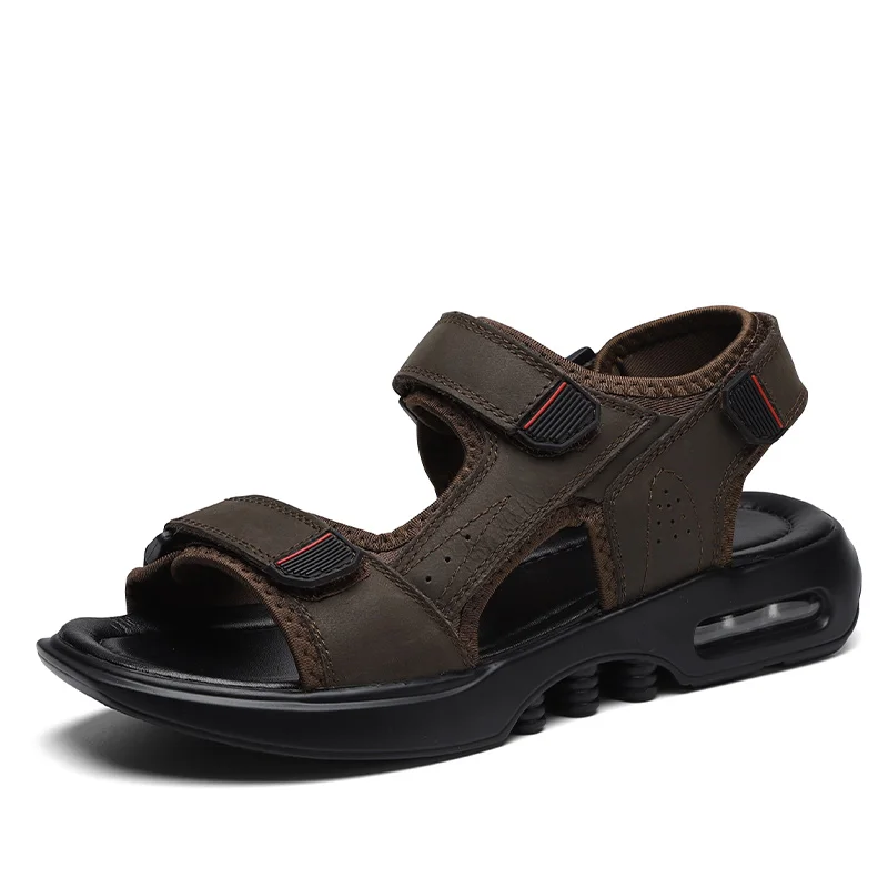 

sandalen leather deportivas genuine flops hombre sandalet size erkek shoes sandale para sandali flip man playa wear sandalle en