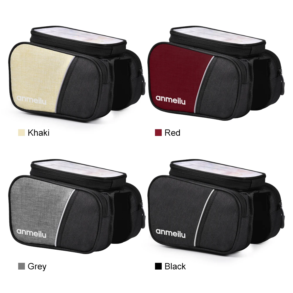 Велосипедная сумка Lixada велосипедная Передняя оправа с сенсорным экраном 6 дюймов