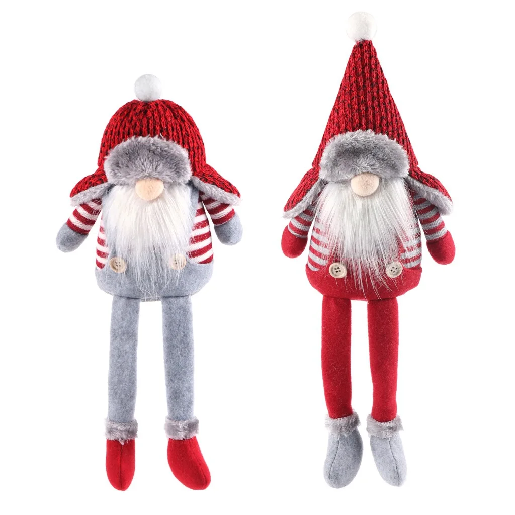 

Lovely Doll Santa Claus Snowman Christmas Tree Pendants Hanging Ornaments New Year Xmas Decor Home Party Decoration