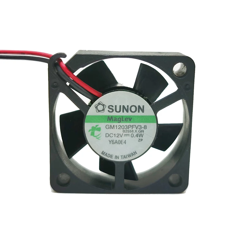 

Sunon 12V 0.4W GM1203PFV3-8 3cm 2 line 3010 magnetic suspension cooling fan 14000 RPM