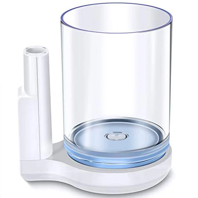 

Toothbrush Holder Wall Mounted Magnetic Bathroom Tumbler Cup for Gargle and Rinsing Dustproof Organizers