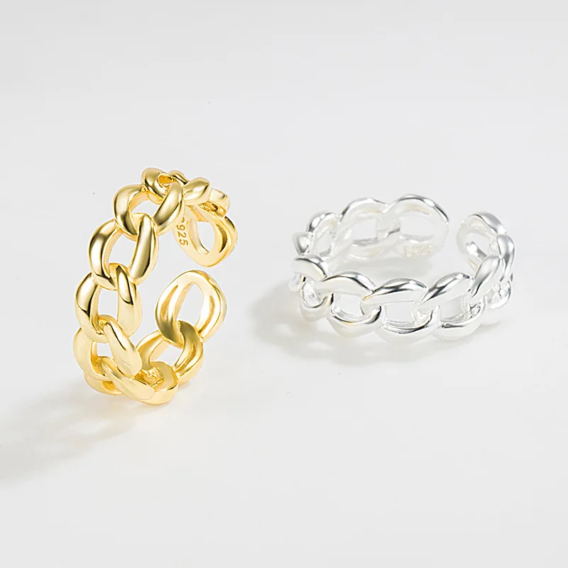 

Корейский стиль, серебряное женское кольцо в стиле ретро, Европейский и американский стиль, регулируемое Открытое кольцо