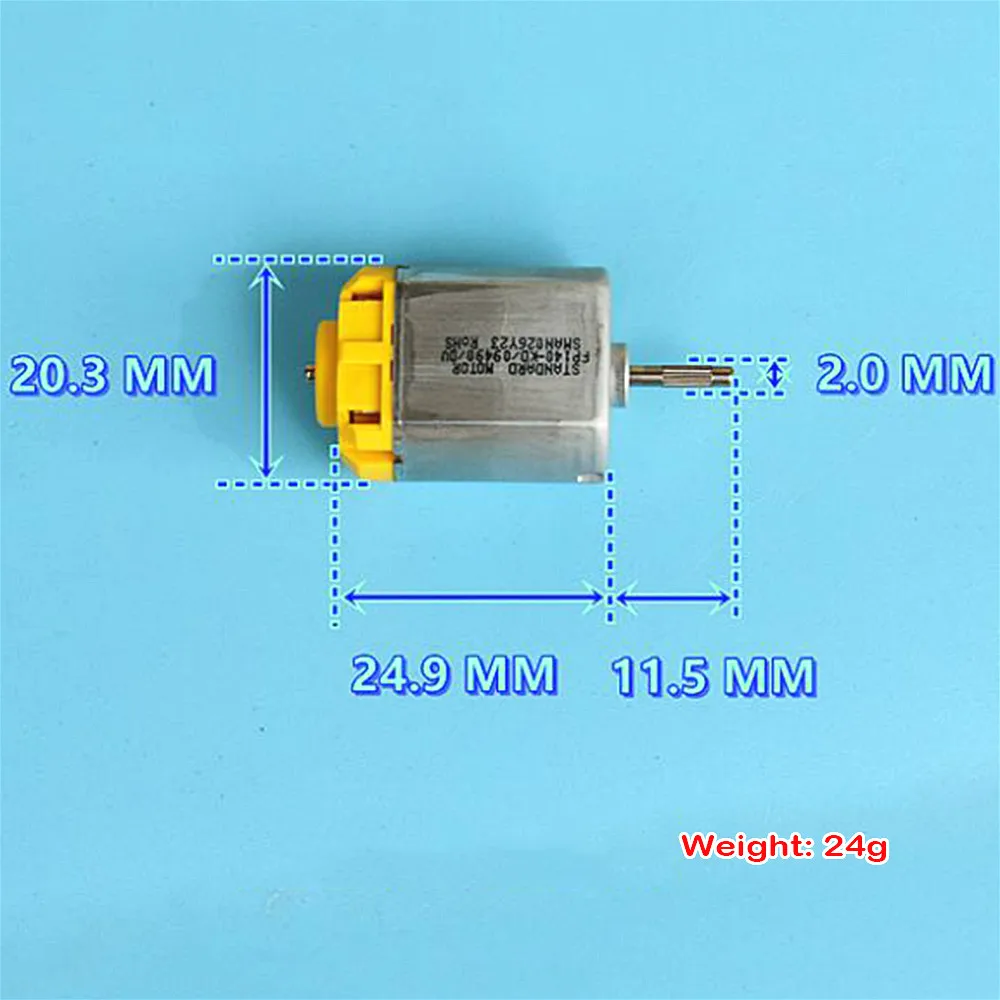 

Стандартный мотор FP-140KD электрический двигатель постоянного тока 12-24В