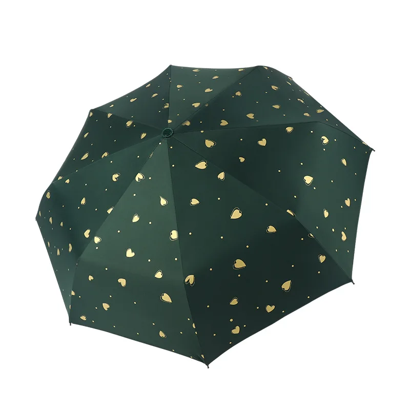 

Umbrella folding automatic large wind-resistant sun umbrella sunscreen and uv protection sunshade both sunny and rainy