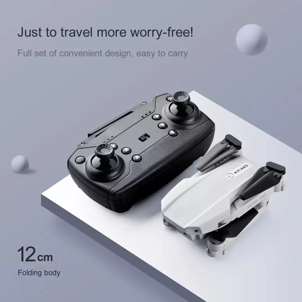 

New Drone UAV Quadcopter with 4K HD Camera Mini Drone Altitude Hold Mode RC Quadcopter Folding 360 Aircraft