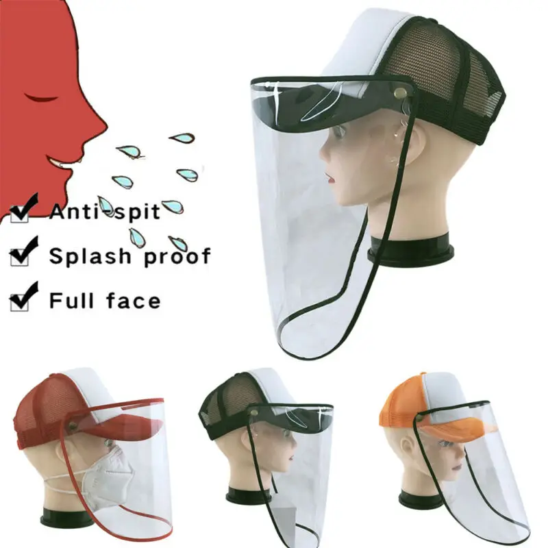 Full Face Protective Cap Outdoor Windproof Dustproof Anti-Fog Shield Safety Hat | Безопасность и защита