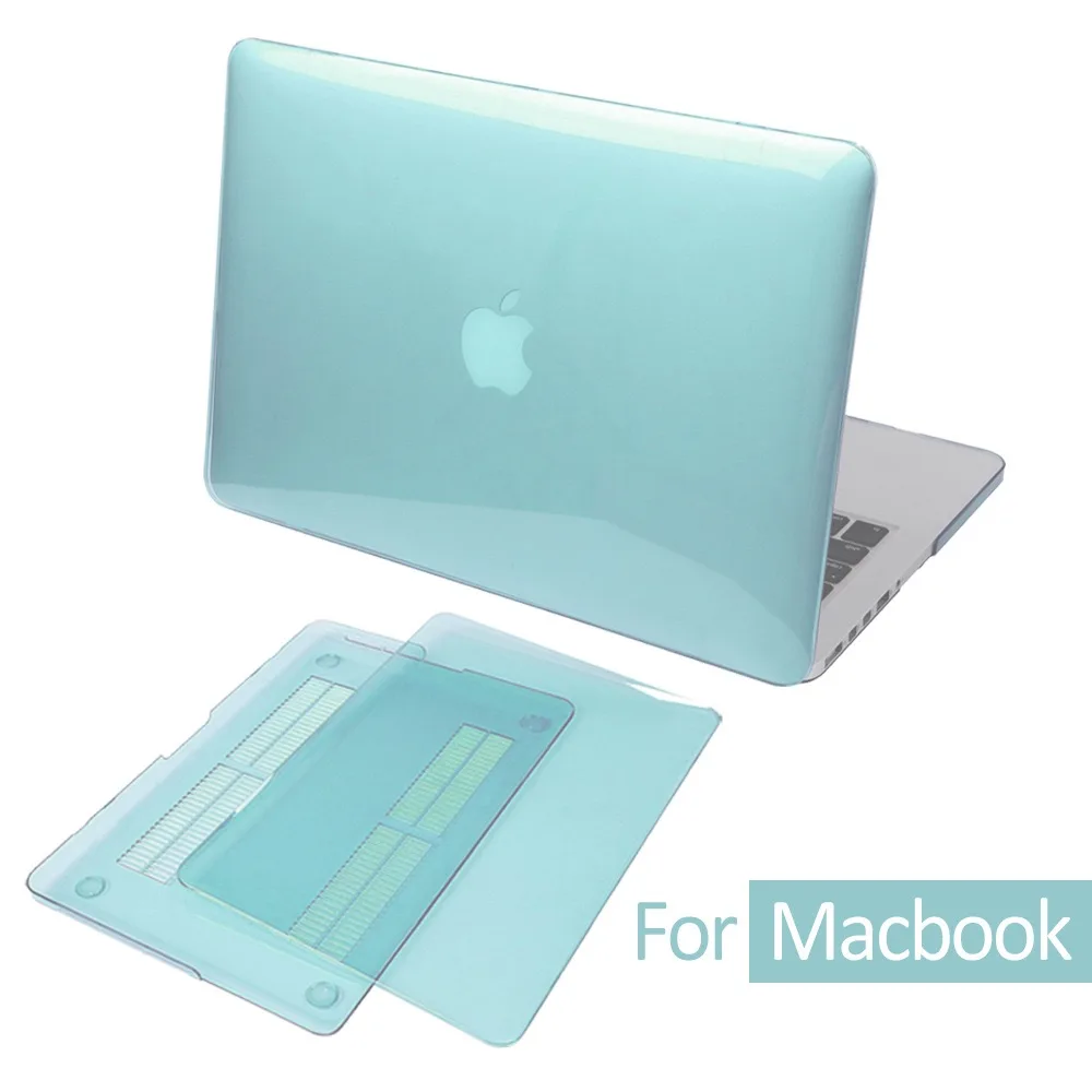 Прозрачный жесткий чехол для ноутбука Apple Macbook Air Pro Retina с/без сенсорной панели 11 12