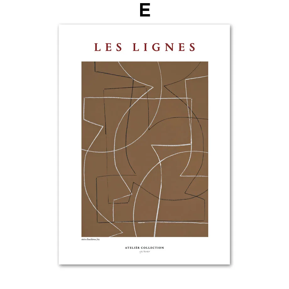 

Живопись на холсте 7-Space Абстрактные линии для гостиной