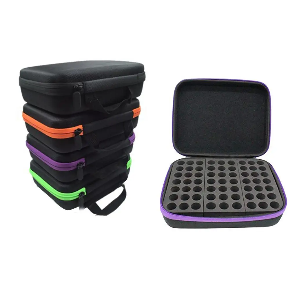 63 отсеков сумка для хранения Эфирное масло косметика парфюмерия диспенсер EVA