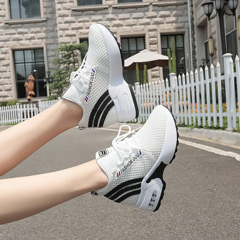 Women Tennis Shoes Tenis Feminino Sneakers Chaussures Femme Increase Lady Outdoor Jogging Fitness Training Sport 0 | Спорт и