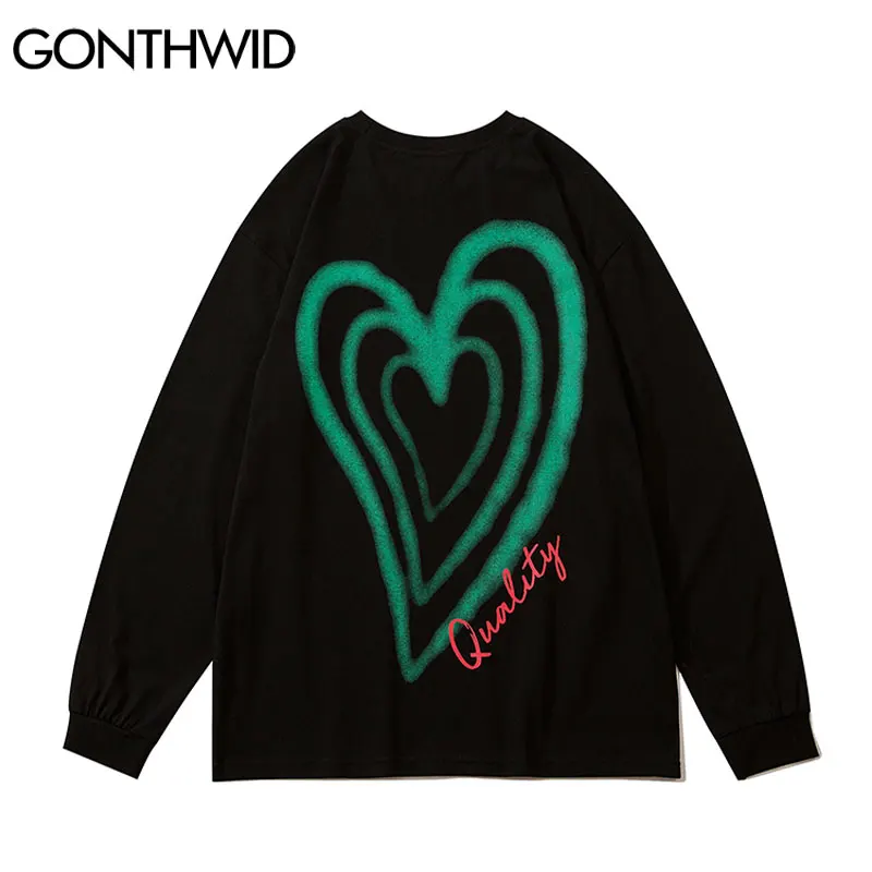 Футболки FPACE в стиле Харадзюку уличная одежда граффити стиль ретро готические