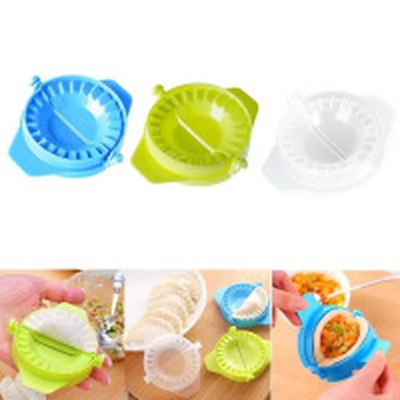 

3pcs/set Diy Dumpling Maker Dough Press Pie Ravioli Mould Jiaozi Dumpling Mould