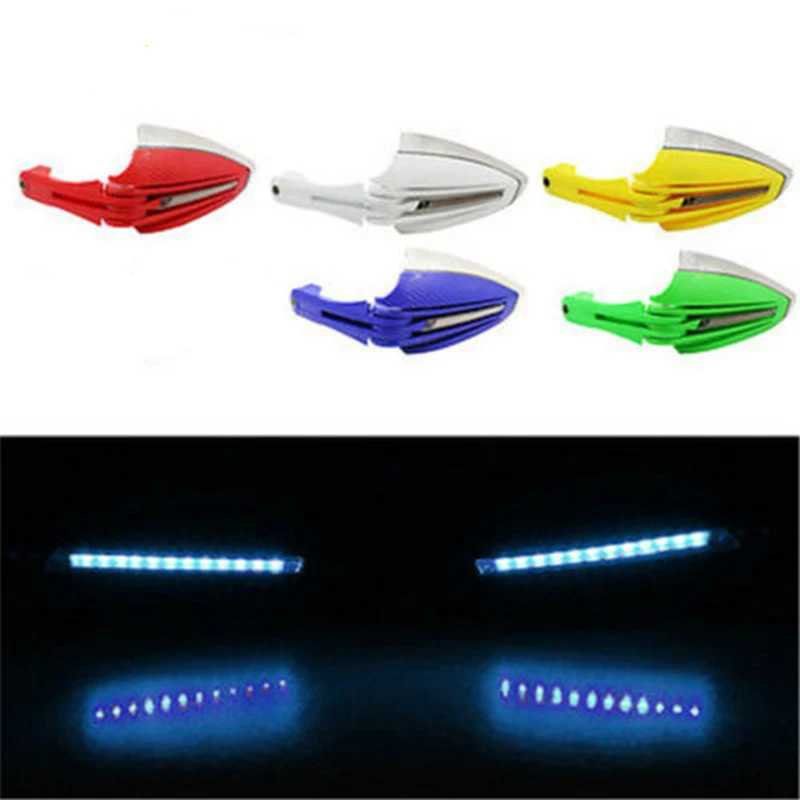 

2PCS Motorcycle Hand Guard With LED Signal Light Accessories Universal 22mm Motorcycle Handguard for Dirt Bike ATV