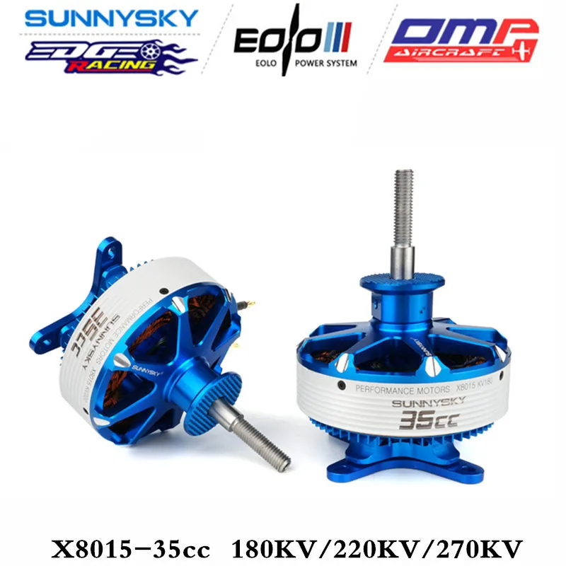 

Sunnysky X8015 180kv 220kv 270KV 35cc or 3D Fixed-wing plane brushless high power motor