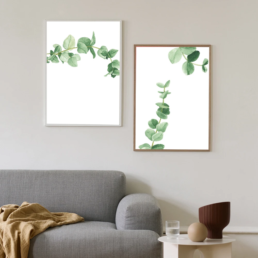 

Greenery Plant Poster Eucalyptus Foliage Canvas Painting Botanical Art Print Modern Wall Picture For Living Room Home Decor