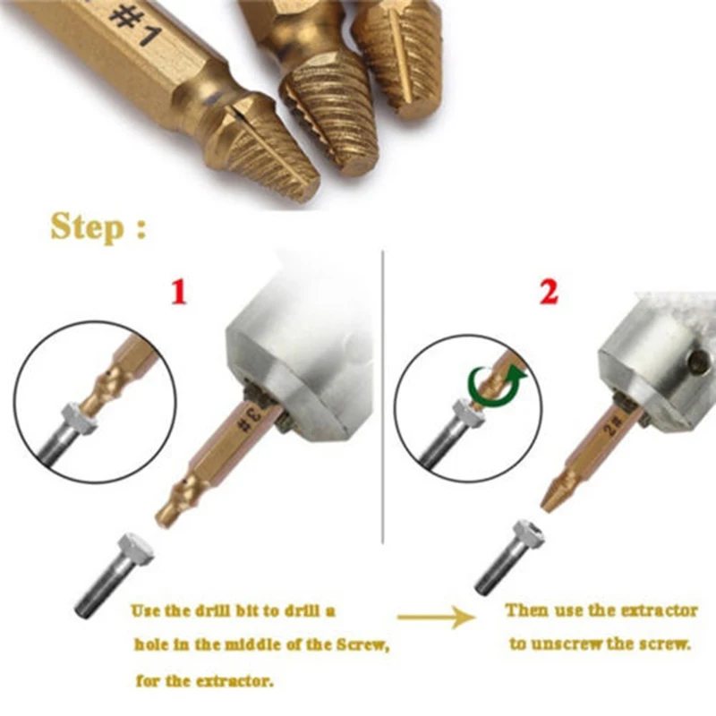 

51mm Drill Bits Accessories Tools Titanium Coated Alloy Steel DIY Maintenance