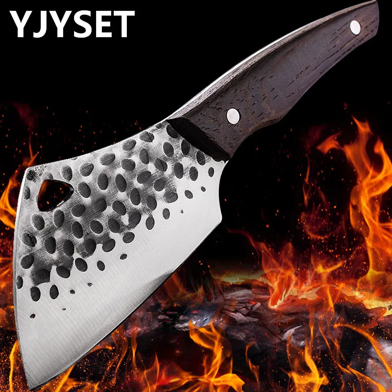 Кованый нож для убоя рыбы кухонный мини-нож из нержавеющей стали острый бытовой