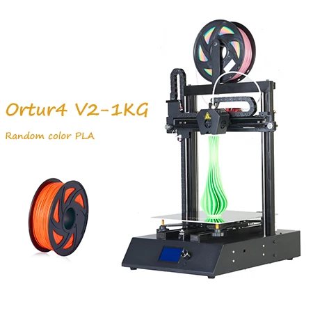 Ortur4 V2-1kg Ortur4 новая технология Impresora 3d Высокоскоростная линейная направляющая 3d принтер 25 точек автоматическое выравнивание 3d принтер I3 - Цвет: Ortur4 V2-1kg