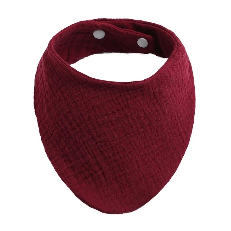 Детские нагрудники из органического хлопка муслиновый шарф с застежкой