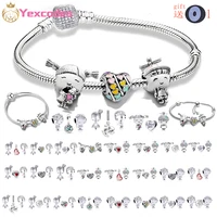 yexcodes boys and girls sweetheart charm string diy men and women bracelet bangles jewelry making brand bracelet gifts